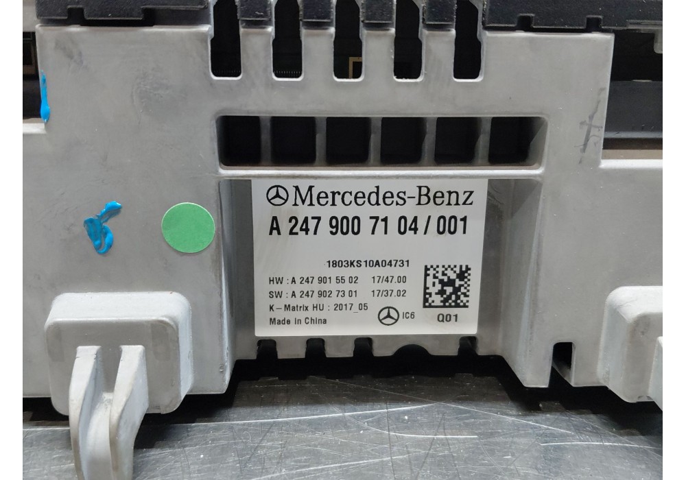 Recambio de cuadro instrumentos para mercedes-benz clase a (w177) a 180 d (177.003) referencia OEM IAM   