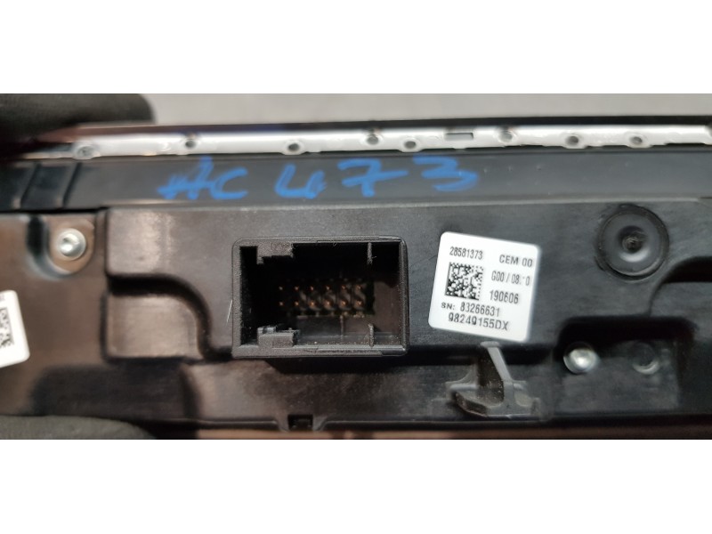 Recambio de mando climatizador para peugeot 3008 style referencia OEM IAM 98249155DX  