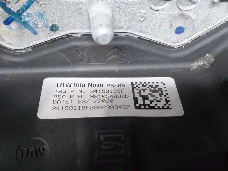 Recambio de volante para peugeot 508 active referencia OEM IAM 98105488ZD  