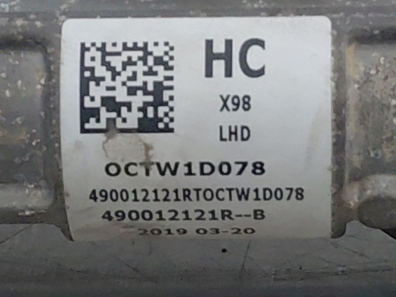 Recambio de cremallera direccion para renault clio iv furgoneta/hatchback (bh_) 1.5 dci 75 referencia OEM IAM 490012121R  