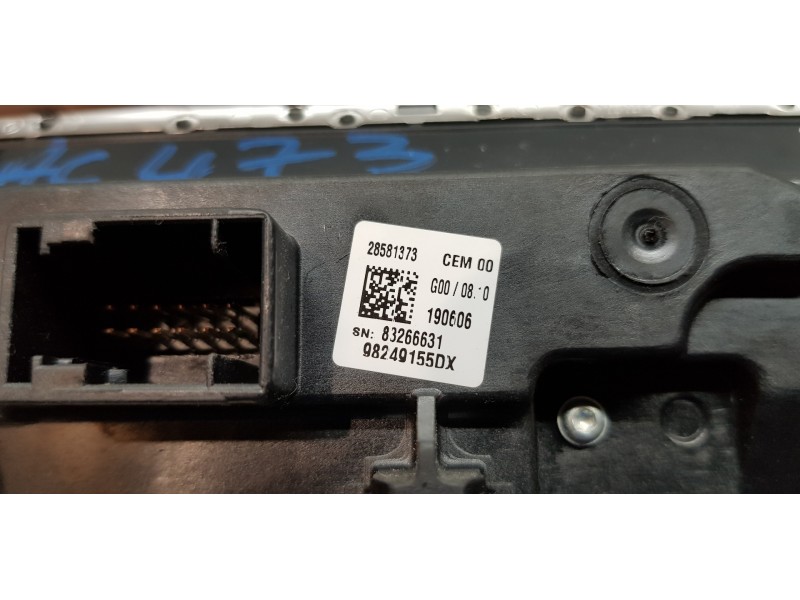 Recambio de mando climatizador para peugeot 3008 style referencia OEM IAM 98249155DX  