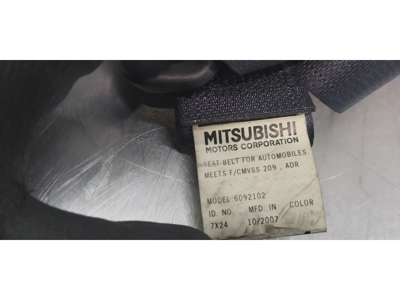 Recambio de cinturon seguridad trasero derecho para citroen c-crosser exclusive referencia OEM IAM 8975H5   Recambio de cinturon seguridad trasero derecho para citroen c-crosser exclusive referencia OEM IAM 8975H5