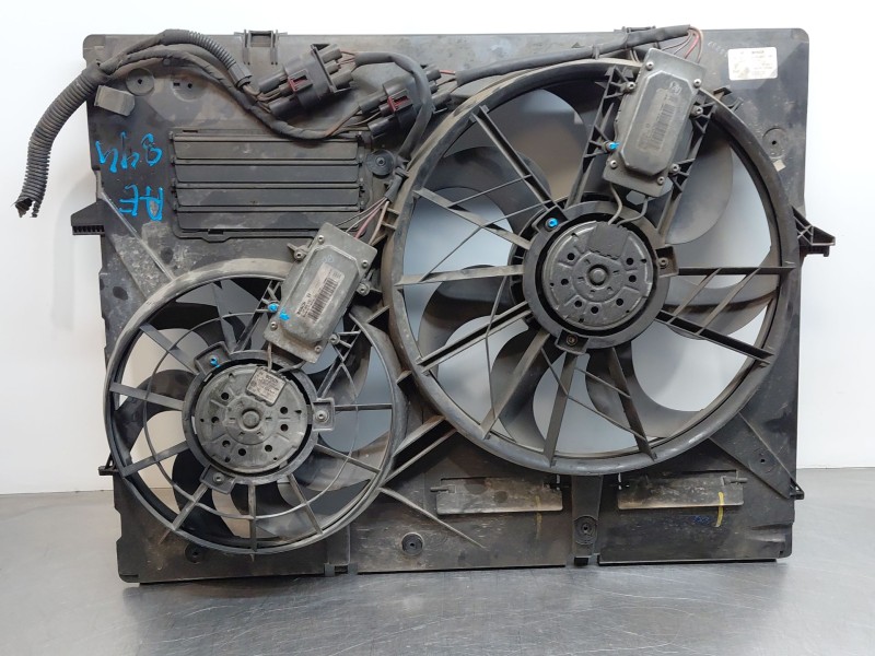 Recambio de electroventilador para audi q7 (4lb) 3.0 tdi quattro referencia OEM IAM 7L0959455F 7L0121203F 