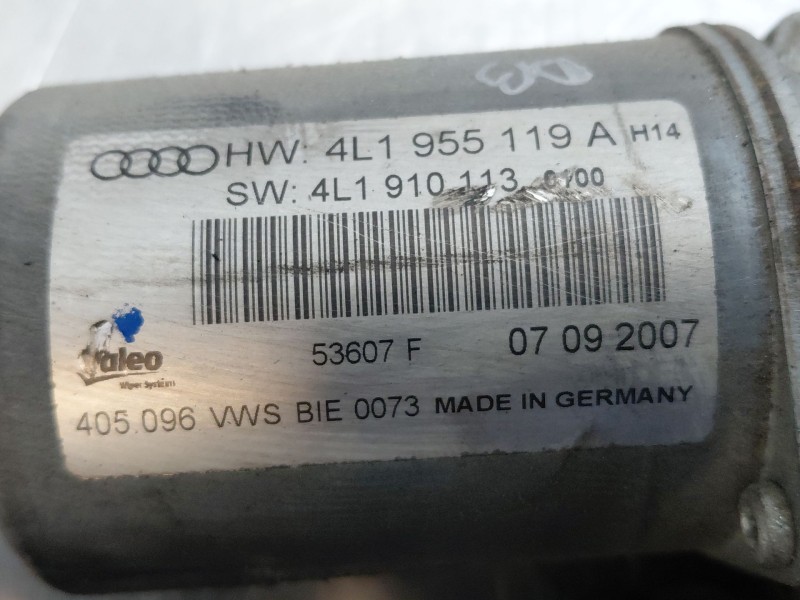 Recambio de motor limpia delantero para audi q7 (4lb) 3.0 tdi quattro referencia OEM IAM 4L1910113 4L1955119A 