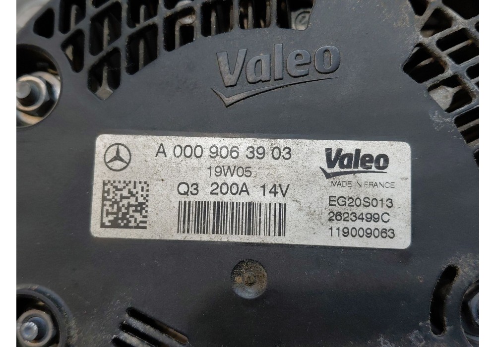 Recambio de alternador para mercedes-benz clase a (w177) a 200 d (177.012) referencia OEM IAM   