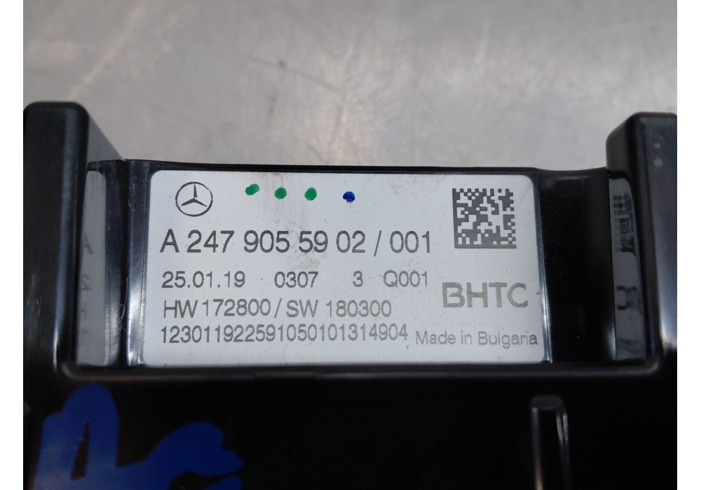 Recambio de mando climatizador para mercedes-benz clase a (w177) a 200 d (177.012) referencia OEM IAM   