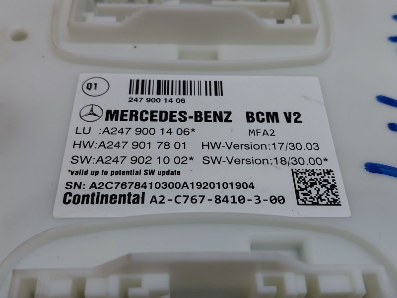 Recambio de modulo confort para mercedes-benz clase a (w177) a 200 d (177.012) referencia OEM IAM   