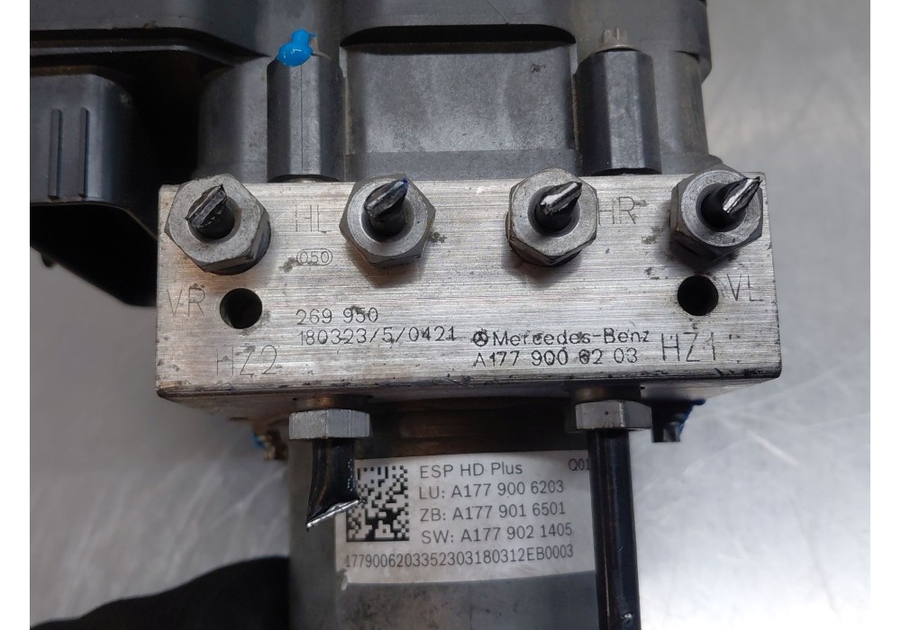 Recambio de abs para mercedes-benz clase a (w177) a 180 d (177.003) referencia OEM IAM A1779000203 A1779003604 