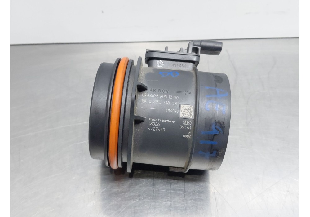 Recambio de caudalimetro para mercedes-benz clase a (w177) a 180 d (177.003) referencia OEM IAM A6089051300 0280218481 