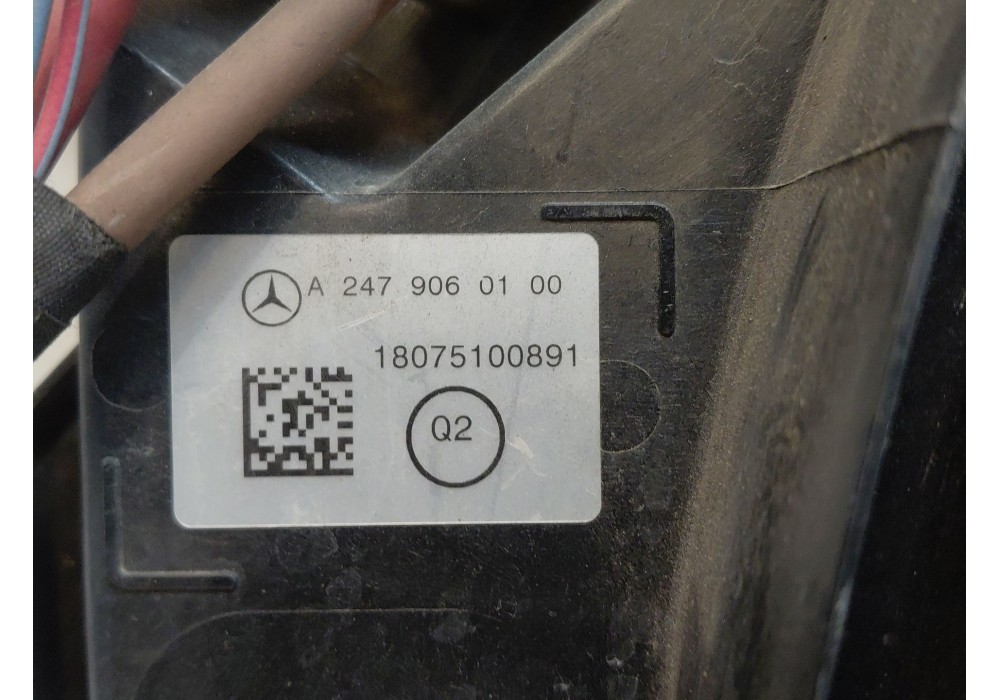 Recambio de electroventilador para mercedes-benz clase a (w177) a 180 d (177.003) referencia OEM IAM A2479060100  