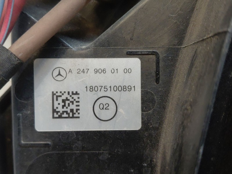 Recambio de electroventilador para mercedes-benz clase a (w177) a 180 d (177.003) referencia OEM IAM A2479060100  
