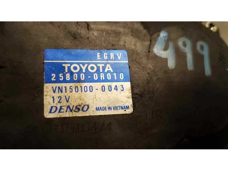 Recambio de valvula egr para toyota avensis (t27) comfort referencia OEM IAM 258000R010  