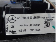 Recambio de piloto trasero derecho interior para mercedes-benz clase a (w177) a 180 d (177.003) referencia OEM IAM A1779061800   2