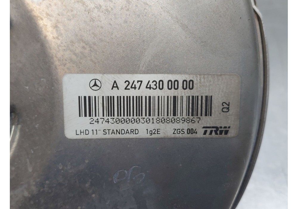 Recambio de servofreno para mercedes-benz clase a (w177) a 180 d (177.003) referencia OEM IAM A1774305200 A2474300000 