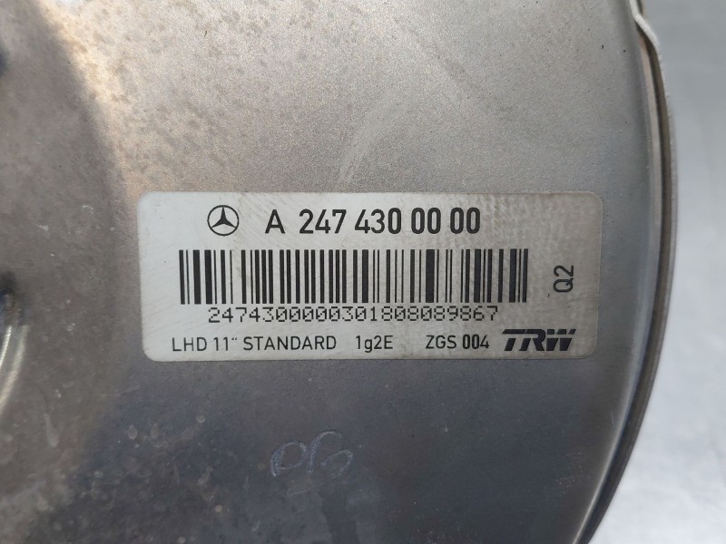 Recambio de servofreno para mercedes-benz clase a (w177) a 180 d (177.003) referencia OEM IAM A1774305200 A2474300000 