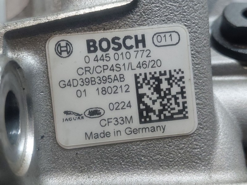 Recambio de bomba inyeccion para jaguar e-pace (x540) 2.0 d150 awd referencia OEM IAM AJ813367 0445010772 