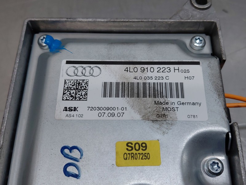 Recambio de amplificador de audio para audi q7 (4lb) 3.0 tdi quattro referencia OEM IAM 4L0910223H  