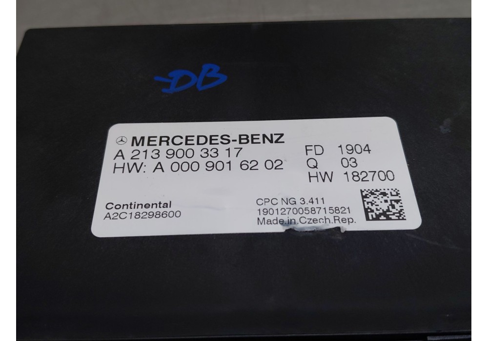 Recambio de modulo electronico para mercedes-benz clase a (w177) a 200 d (177.012) referencia OEM IAM   