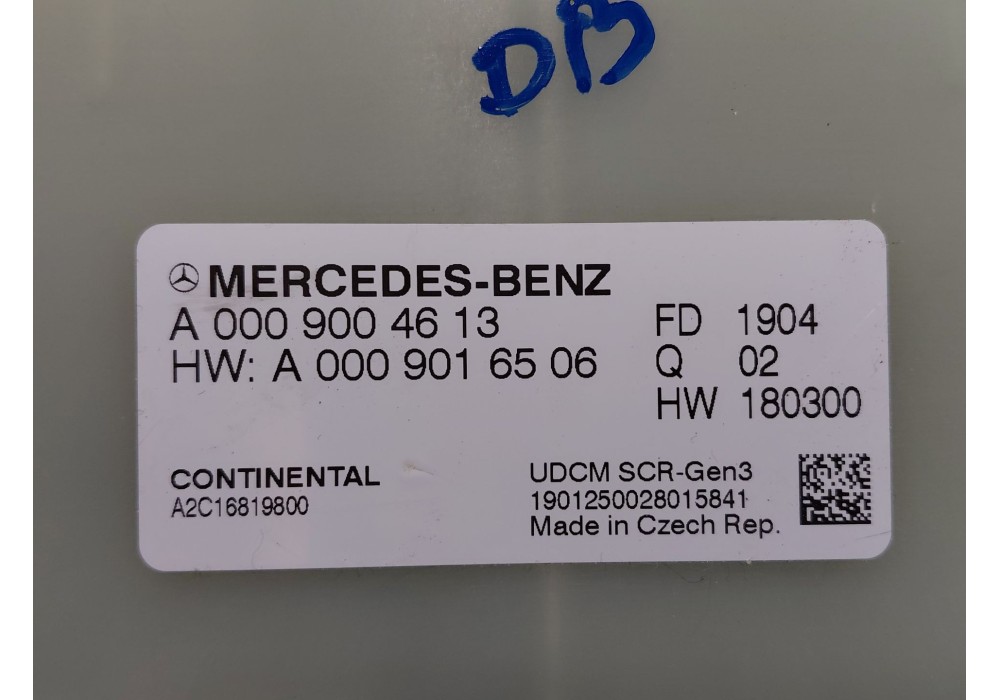 Recambio de modulo electronico para mercedes-benz clase a (w177) a 200 d (177.012) referencia OEM IAM   