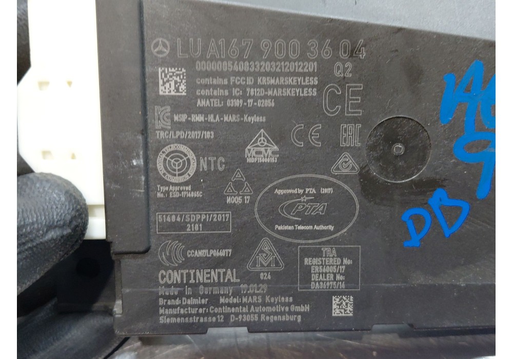 Recambio de modulo electronico para mercedes-benz clase a (w177) a 200 d (177.012) referencia OEM IAM   