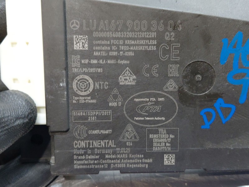 Recambio de modulo electronico para mercedes-benz clase a (w177) a 200 d (177.012) referencia OEM IAM   