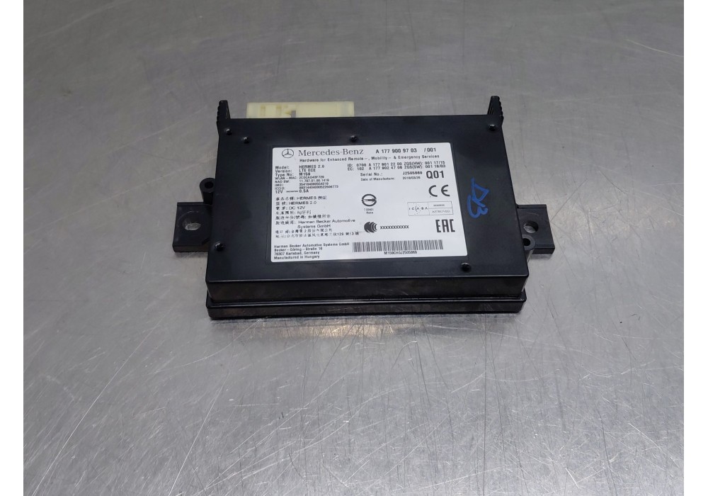 Recambio de modulo electronico para mercedes-benz clase a (w177) a 180 d (177.003) referencia OEM IAM A1779009703  