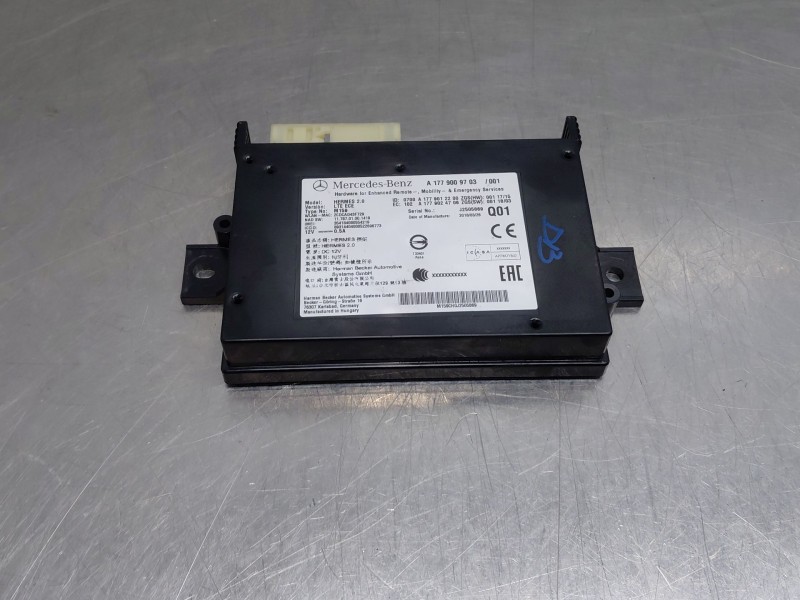 Recambio de modulo electronico para mercedes-benz clase a (w177) a 180 d (177.003) referencia OEM IAM A1779009703  