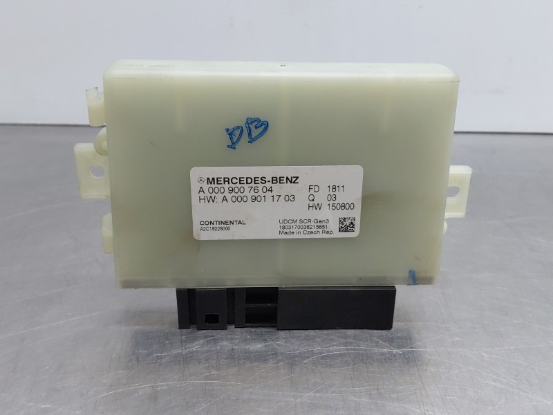 Recambio de modulo electronico para mercedes-benz clase a (w177) a 180 d (177.003) referencia OEM IAM A0009007604  