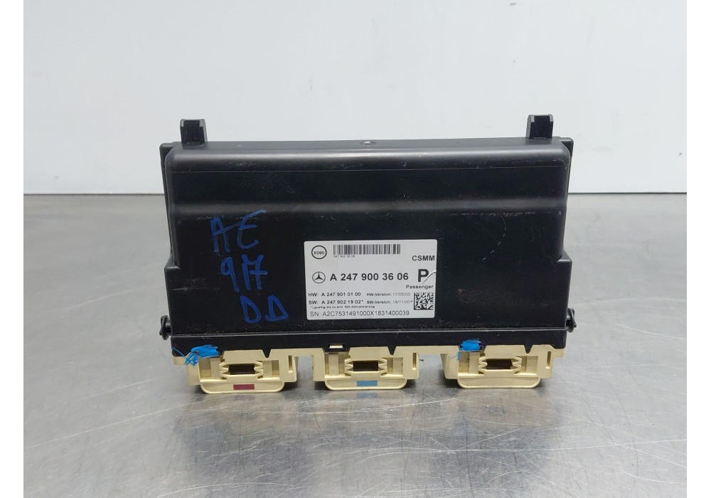 Recambio de modulo electronico para mercedes-benz clase a (w177) a 180 d (177.003) referencia OEM IAM A2479003606  