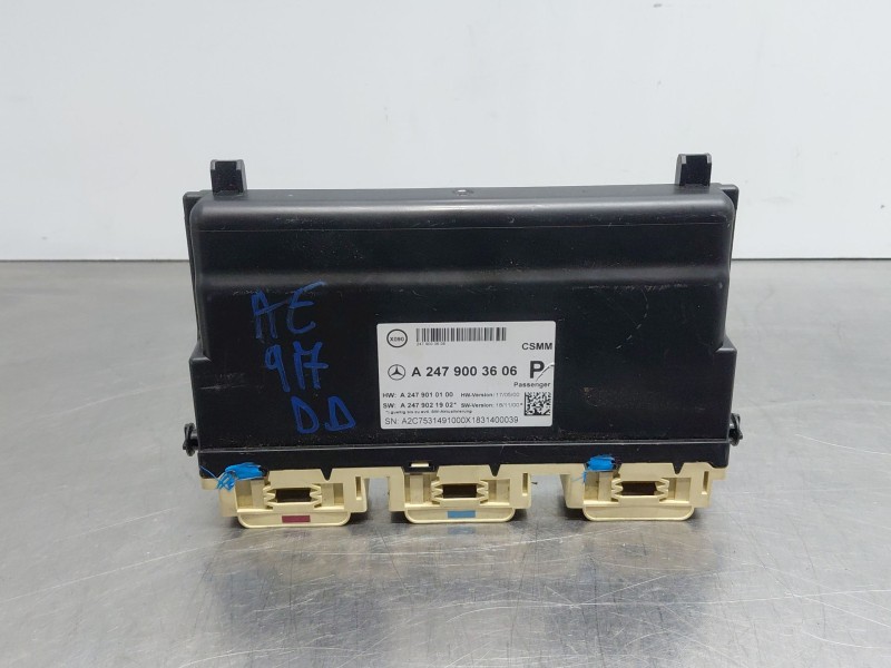 Recambio de modulo electronico para mercedes-benz clase a (w177) a 180 d (177.003) referencia OEM IAM A2479003606  