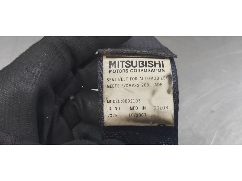 Recambio de cinturon seguridad trasero izquierdo para citroen c-crosser exclusive referencia OEM IAM 8975H3   Recambio de cinturon seguridad trasero izquierdo para citroen c-crosser exclusive referencia OEM IAM 8975H3