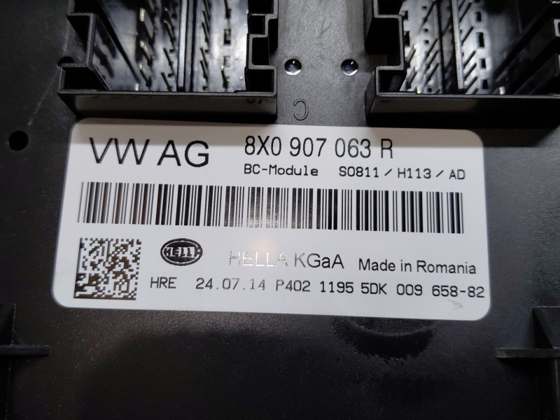 Recambio de modulo confort para audi a1 sportback (8xa, 8xf) 1.2 tfsi referencia OEM IAM   