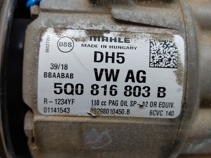 Recambio de compresor aire acondicionado para seat leon (5f1) style referencia OEM IAM   