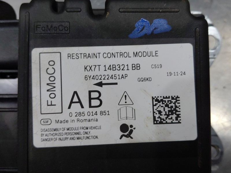 Recambio de kit airbag para ford focus iv (hn) 1.0 ecoboost referencia OEM IAM   