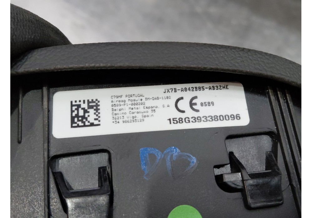 Recambio de kit airbag para ford focus iv (hn) 1.0 ecoboost referencia OEM IAM   