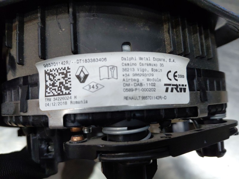 Recambio de kit airbag para dacia sandero essential referencia OEM IAM   