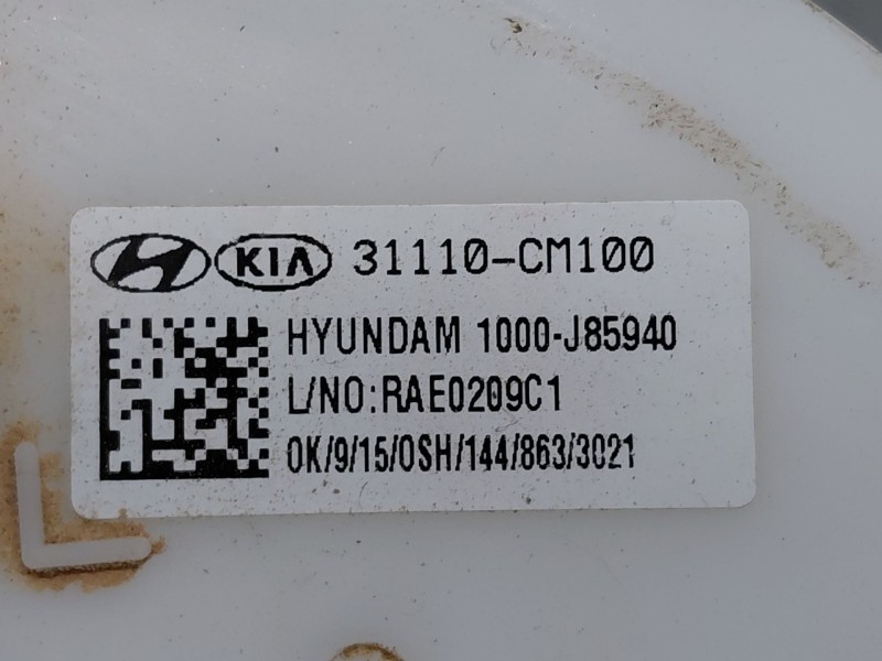 Recambio de aforador para hyundai kona hybrid referencia OEM IAM   