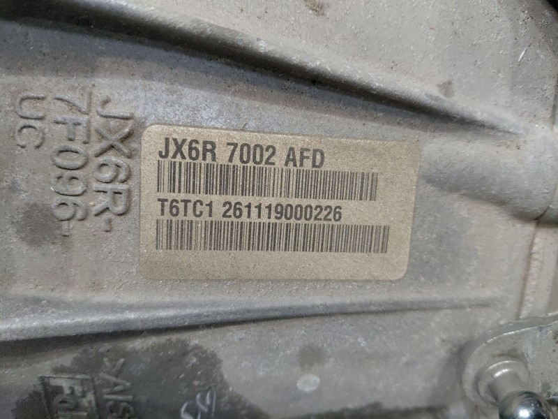 Recambio de caja cambios para ford focus iv (hn) 1.0 ecoboost referencia OEM IAM 2690322 JX6R7002AFK 