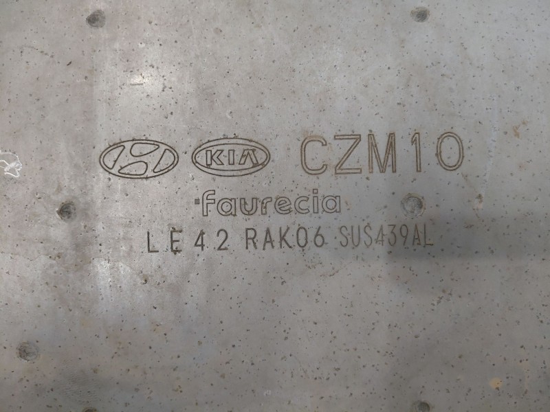 Recambio de tubo escape trasero para hyundai kona hybrid referencia OEM IAM 28710CM100  