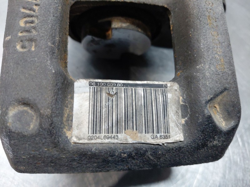 Recambio de pinza freno trasera derecha para peugeot 508 active referencia OEM IAM 1608999680 9819060980 