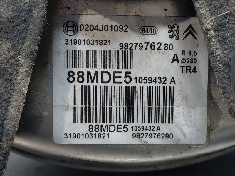 Recambio de servofreno para peugeot 508 active referencia OEM IAM 1638051380 9827976280 