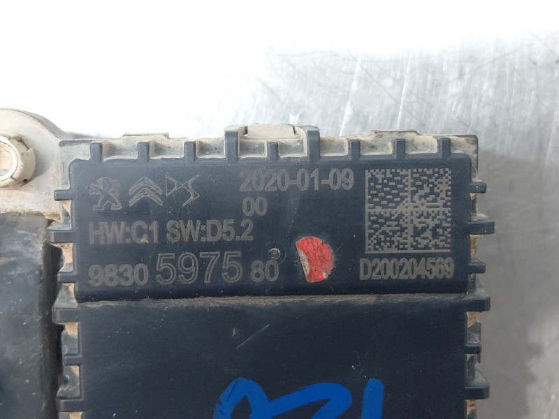 Recambio de modulo electronico para peugeot 508 active referencia OEM IAM 9830597580  
