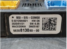 Recambio de caja reles / fusibles para peugeot 508 active referencia OEM IAM 9830813080   2