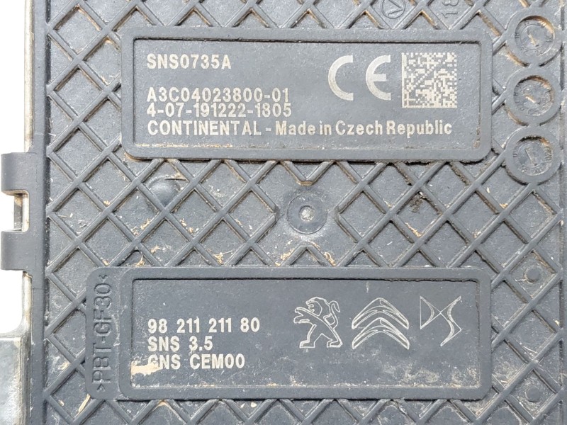 Recambio de sonda lambda para peugeot 508 active referencia OEM IAM 9821121180  