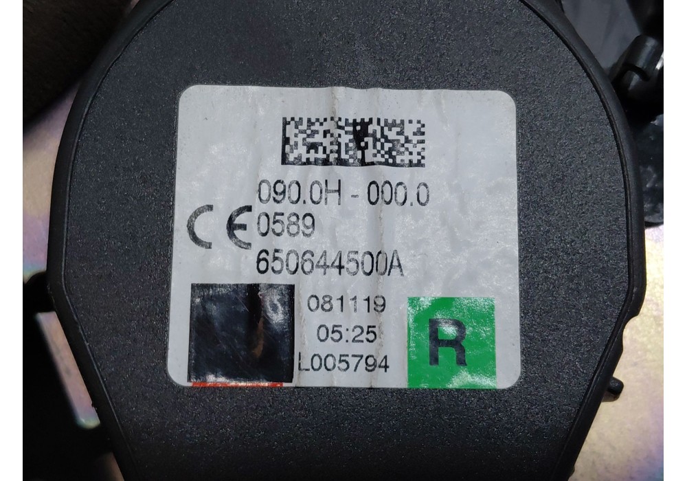 Recambio de cinturon seguridad trasero derecho para ford focus iv (hn) 1.0 ecoboost referencia OEM IAM 2770017  