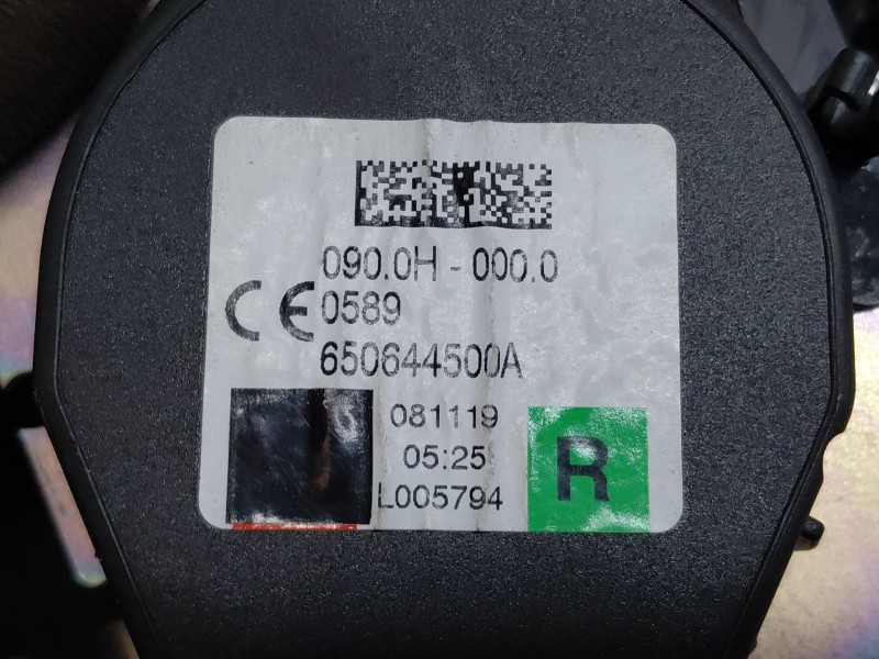 Recambio de cinturon seguridad trasero derecho para ford focus iv (hn) 1.0 ecoboost referencia OEM IAM 2770017  