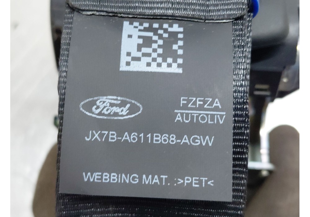 Recambio de cinturon seguridad trasero derecho para ford focus iv (hn) 1.0 ecoboost referencia OEM IAM 2770017  