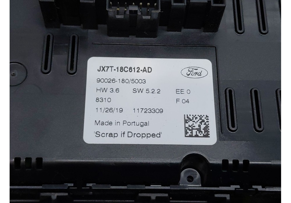 Recambio de mando climatizador para ford focus iv (hn) 1.0 ecoboost referencia OEM IAM 2470622 JX7T18C612AD 