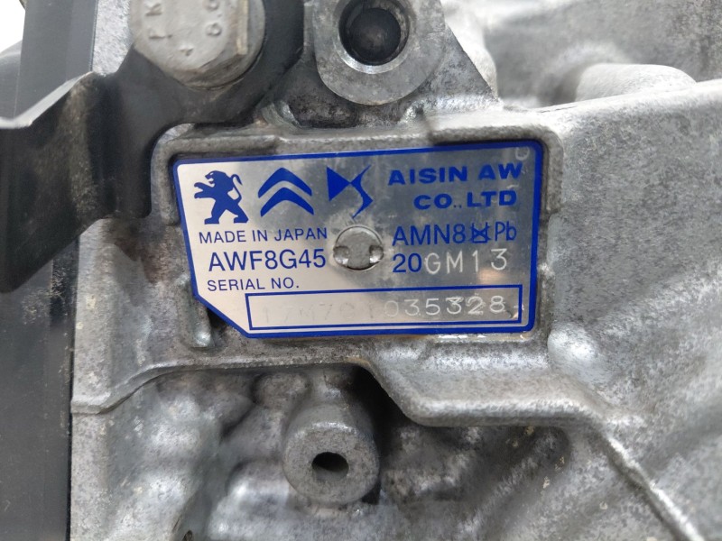 Recambio de caja cambios para peugeot 508 active referencia OEM IAM 20GM13  