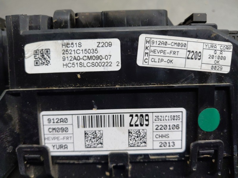 Recambio de caja reles / fusibles para hyundai kona hybrid referencia OEM IAM 919D5F2010 912A0CM090 